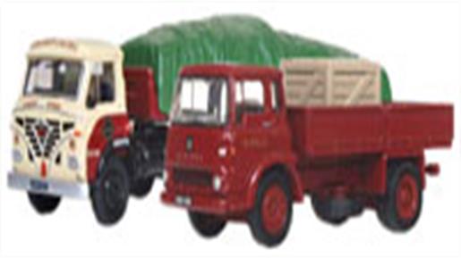 Diecast model road vehicles including cars, delivery vans and lorries from Classix and EFE.