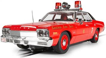Answer the call of duty with the Dodge Monaco from the Chicago Fire Department! This rugged Scalextric car pays tribute to the brave firefighters who risk their lives every day, combining bold design with unstoppable performance for an unforgettable racing experience. Whether you're racing against the clock or battling it out with fellow racers, the Monaco is sure to deliver thrills and excitement with every lap. So buckle up, hit the siren, and get ready to race to the rescue in true firefighter style.