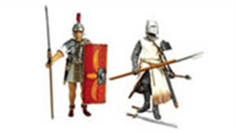 Forces of Valor Historical Legends. A collection of histrorical figures depicting great and famous warriors. These figures represent significant individuals and important military units.