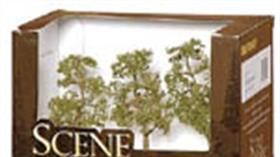 Woodland Scenics classic tree range of realistic looking model trees.