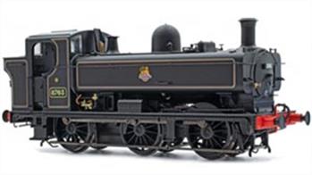 Accurascale OO models of the GWR 57xx and 8750 class 0-6-0PT pannier tank locomotives. GWR and BR liveries.