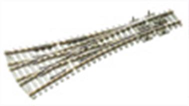 Peco Code 100 Streamline range of flexible track and larger radius turnouts will connect with Setrack track pieces