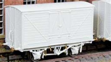 Rapido Trains UK OO gauge models of LNWR D88 design covered vans in LNWR, LMS, BR, Army & Chatham dockyard liveries