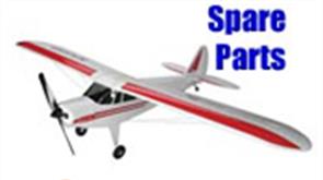 Accessories and replacement spare parts for the Hobbyzone Super Cub and Mini Super Cub aircraft.