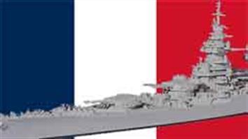 French Navy ships from the 1920s through to the end of WW2. Detailed, fully finished 1:1250 scale diecast waterline models