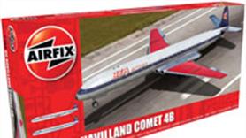 Small 1:144 scale allows large airliners to be constructed and displayed.