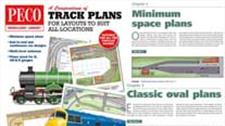 Books of model railway track plans and suggestions for layout planning ideas.
