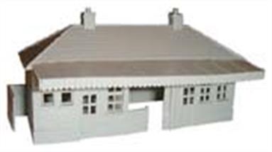 Plastic build kits from the Dapol Peco, Ratio and Wills ranges designed at 1:76 scale for oo gauge model railways.