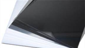 Plain white or black plasticard or plastikard is a styrene material, similar to the Plastruct sectional shapes.