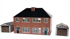 Street Level Models OO scale card building kits