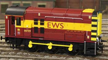 List of Dapol RTR O gauge British Railways class 08 0-6-0 350bhp diesel shunters, built in the 1950s and still serving today.
