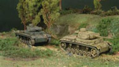 Rubicon Models plastic model kits of military vehicles, tanks, trucks and field guns.