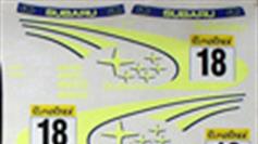 decals and masking sheets for radio control cars