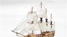 Starter wood boat kits designed for younger modllers. Kits feature pre-formed hulls with strip wood for masts and details.