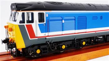 Heljan O gauge models of BR class 50 100mph express passenger diesels built for the West Coast route, later moving to the Western region.