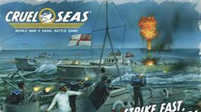 Cruel Seas is a fast-paced 1:3000 scale tabletop nval wargame of fast patrol boats operating in coastal waters.