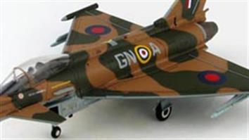 Hobby Master 1:72 scale models of jet aircraft flown by the British Royal Air Force and Royal Navy Air Service Fleet Air Arm