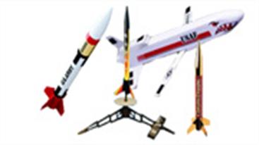 Flying Model Rockets kits from Estes