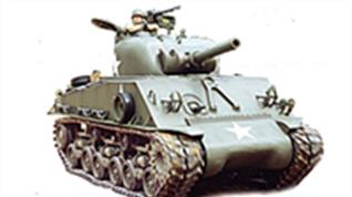 Tamiya 1:16 scale radio controlled tanks are available in basic models and full option models complete with sound systems.