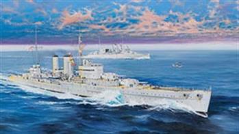 Plastic model ship kits by Trumpeter. Includes large 1:200 scale models plus ranges in 1:350 & 1:700 scales