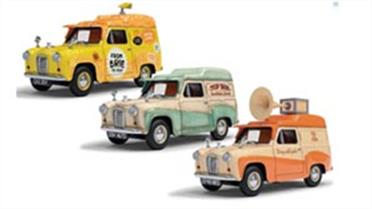 Seen the film, now own the model. A range of vehicles from classic TV and film series.