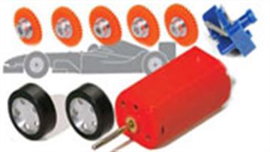 Spares and accessories for Scalextric slot cars.