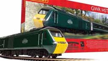 A range of Hornby and Bachmann Train Sets that are the start of a model railway layout.
