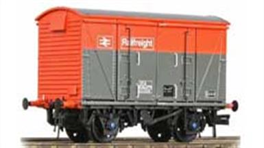 OO gauge model railway wagons from the British Rail diesel era, eras 6-7, 1965-1982