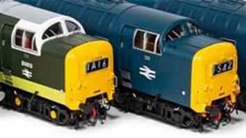 Accurascale OO gauge models of the English Electric type 5 BR class 55 Deltic diesel locomotives. The East Coast mainline racehorses of the diesel era