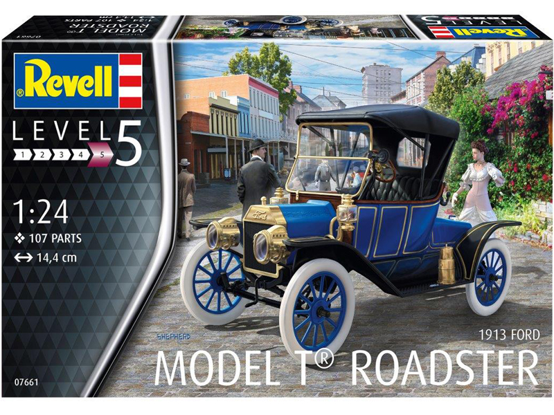 Revell 1/24 Ford Model T Roadster 1913 Car Kit 07661