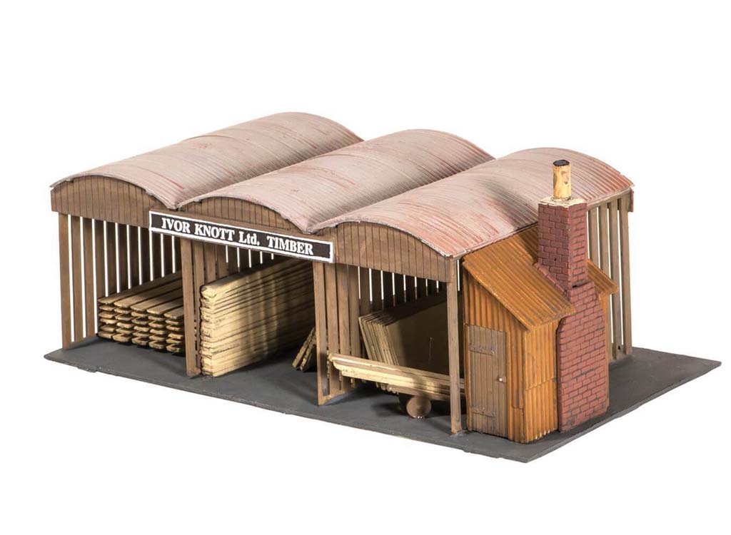 Wills Kits OO Timber Yard SS73