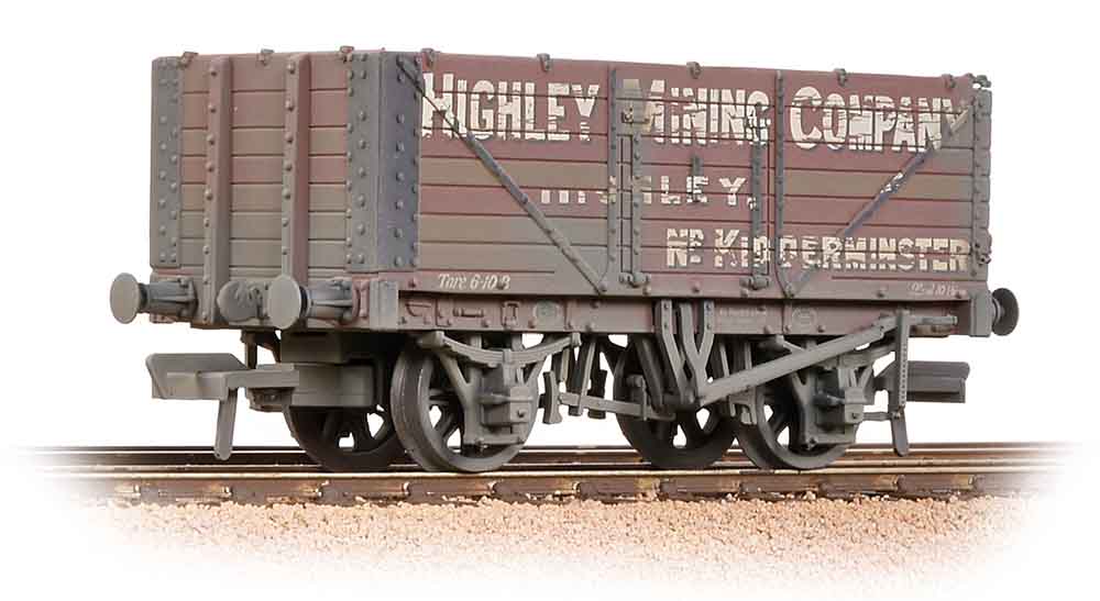 Bachmann OO Highley Mining Company 7 Plank End Door Open Wagon ...