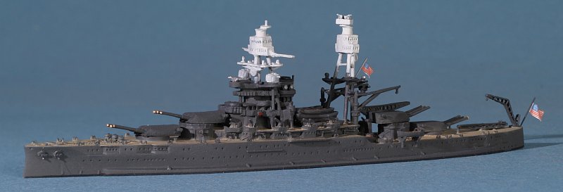 Navis Neptun 1/1250 USS Arizona USS Battleship in dark grey camouflage ...