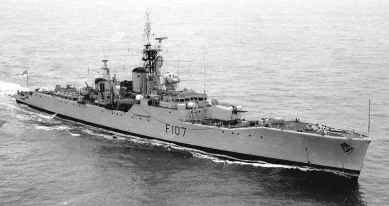 Albatros 1/1250 HMS Rothesay F107 Type 12 British Frigate Alk303