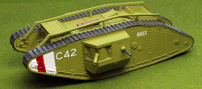 Gaso.line Master Fighter 1/48 WW1 British Male Tank Model MF48589M