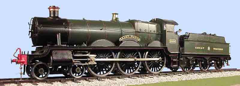 Slaters Plastikard O Gauge GWR 4-6-0 Saint Class Curved ...