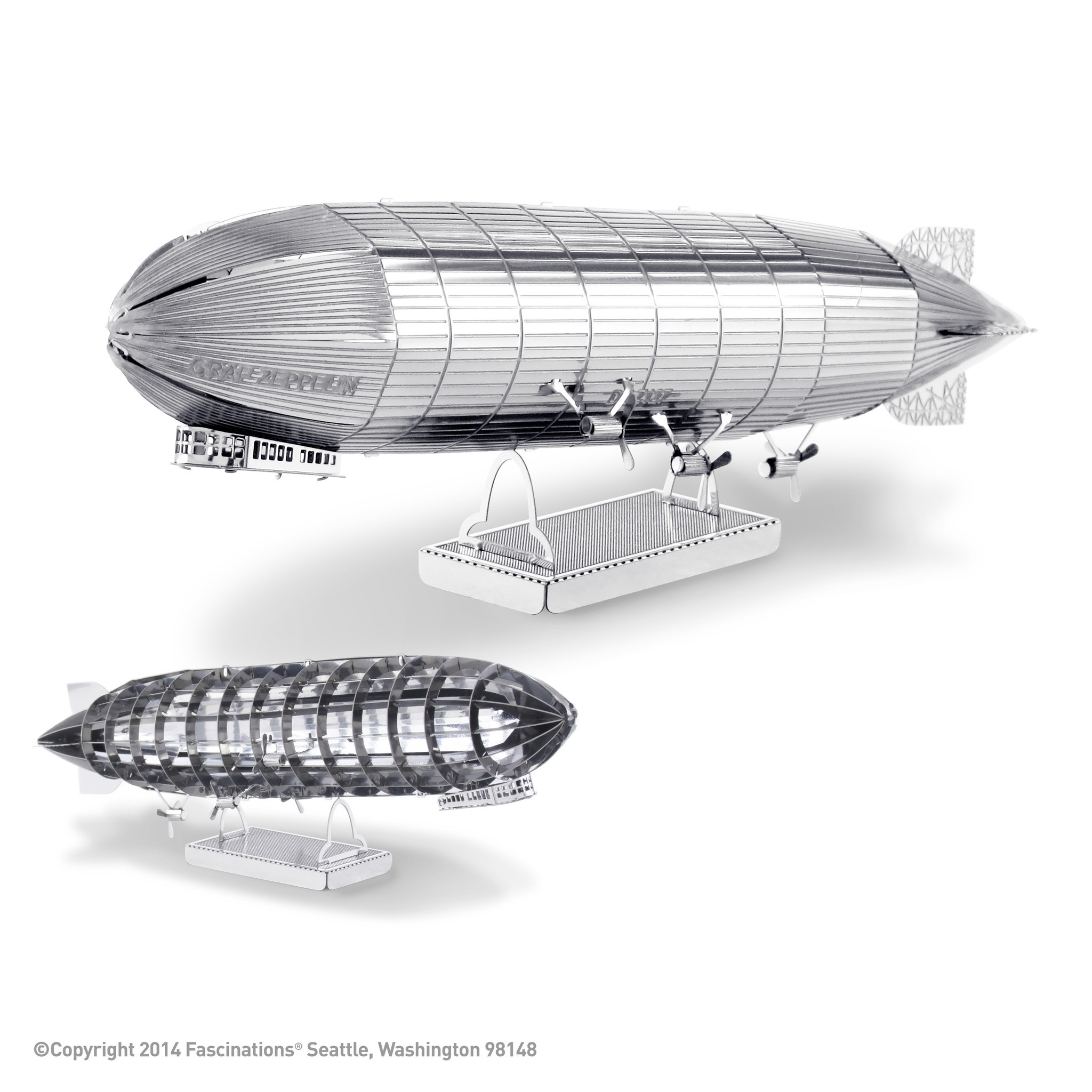 Metal Earth Zeppelin Airship 3D Laser Cut Metal Kit MMS063