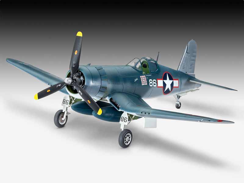 Revell 1 72 Vought F4u 1a Corsair Ww2 Fighter Plane Kit 03983