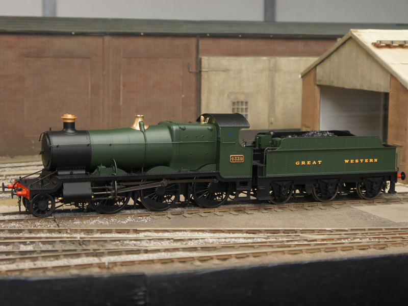 Heljan O Gauge GWR 4339 43xx Class 260 Mogul GWR Green Lettered Great
