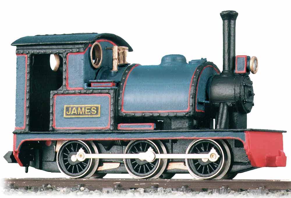 Peco OO9 James Freelance Saddle Tank Narrow Gauge Locomotive Body Kit GL-2