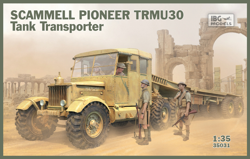 IBG Models 1/35 Scammell Pioneer TRMU30 Tank Transporter Kit 35031