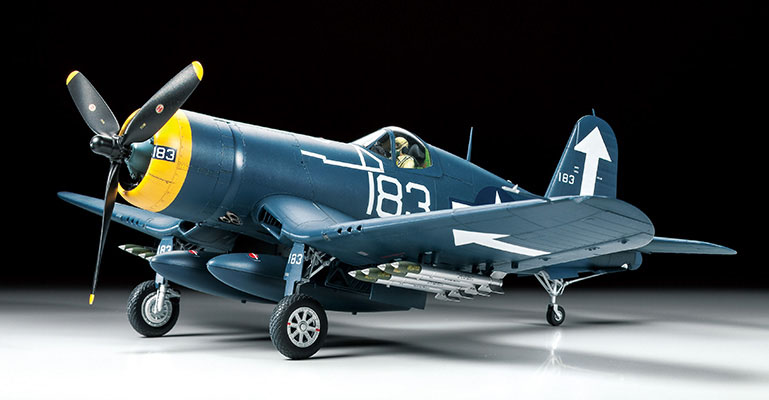 Tamiya 1/32 USN F4U-1D Corsair WW2 US Fighter Kit 60327