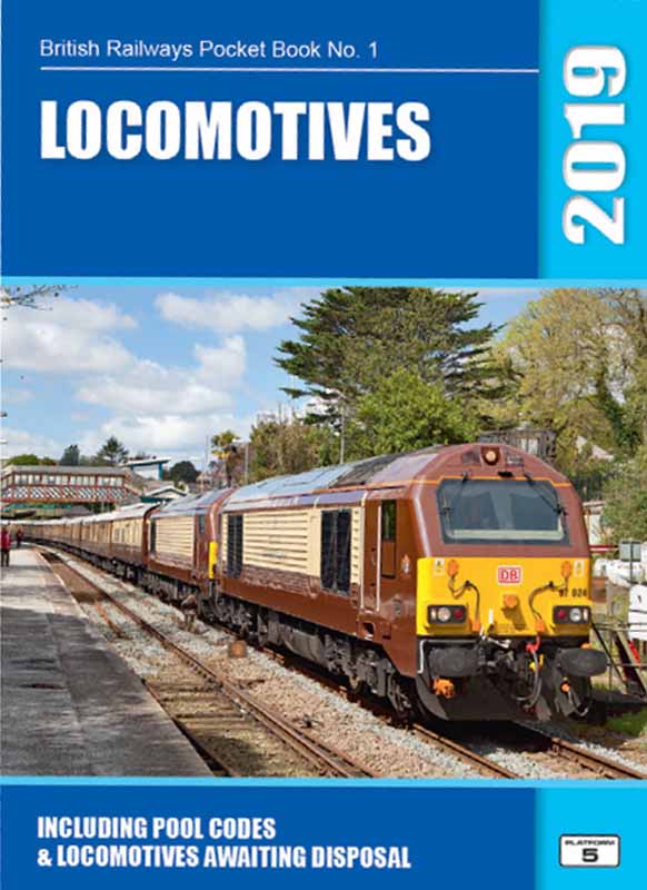 Platform 5 British Railways Locomotives 2019 Pocket Book BRPB1 19