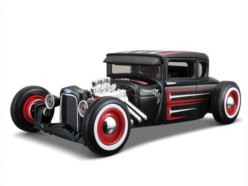 Maisto 1/24 Custom Shop 1929 Ford Model A Diecast Car Kit M39354