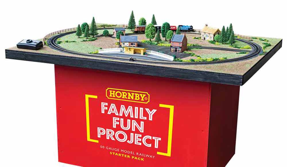 Hornby OO Family Fun Project Train Set & Layout Pack R1265