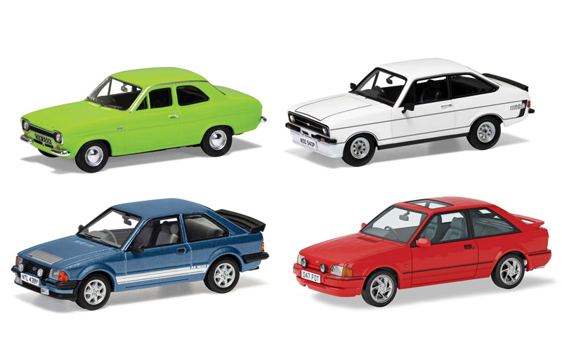Corgi 1\/43 Ford Escort RS Collection Ford's RS Escorts Four Decades of Success RS00001