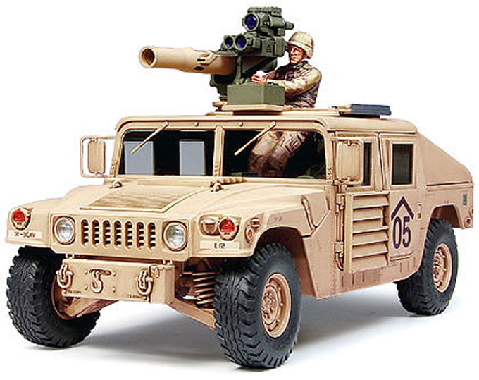 Tamiya 135 Us M1046 Humvee With Tow Missile Kit 35267