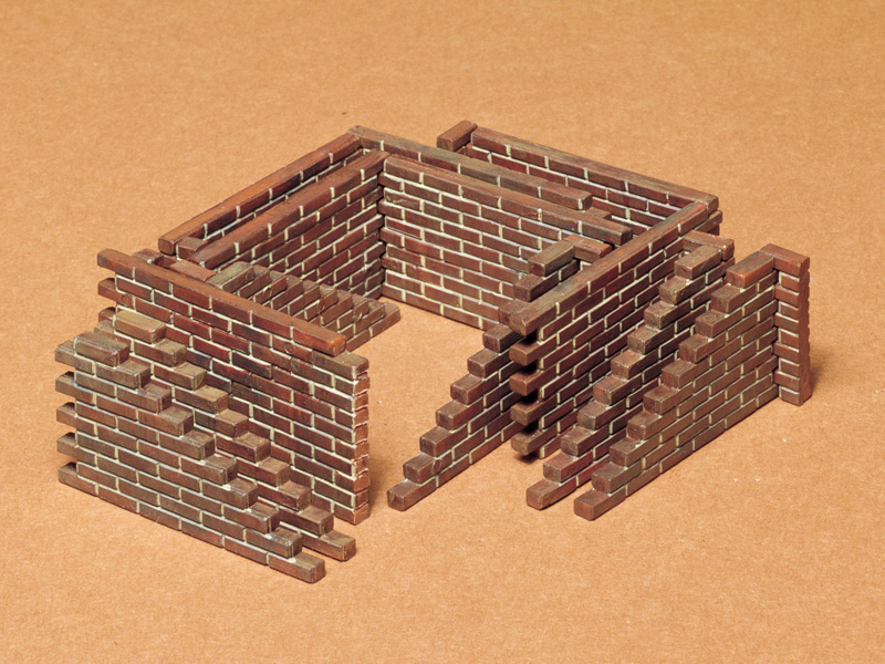 Tamiya 1/35 Brick Wall Set 35028