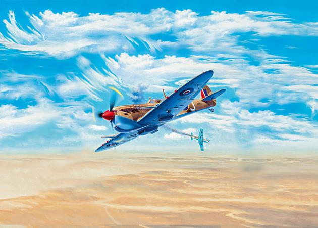 Revell 1/48 Spitfire MKVc WW2 Fighter Aircraft Model Kit 03940