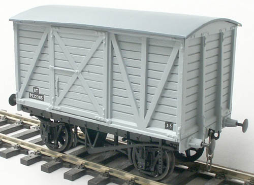 Skytrex Br 8-ton Goods Van Ex-midland Railway O Smr7